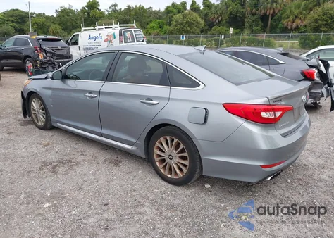2015 Hyundai Sonata Limited z USA, uszkodzony, nr VIN 5NPE34AF5FH171152